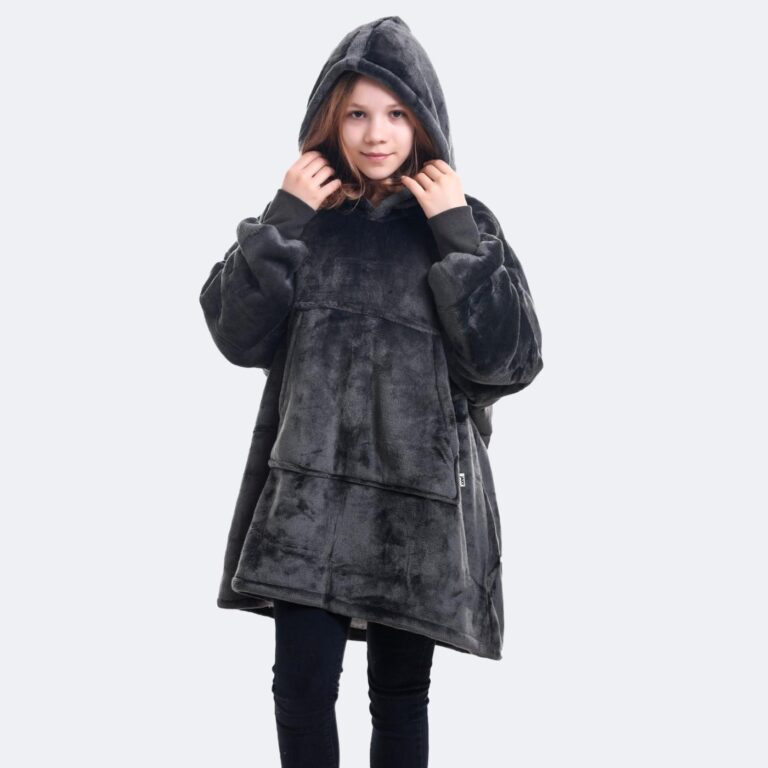 hoodie-kids-grijs-hoofdafbeelding-blauw