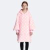 hoodie-xl-kids-roze-stip-hoofdafbeelding